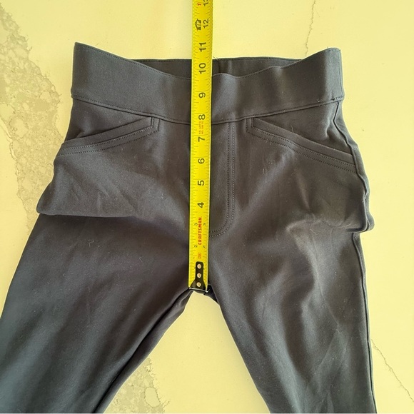 SPANX Women’s Backseam Skinny Stretch Pull On Ankle Pants Navy Blue EUC XS - Picture 9 of 14